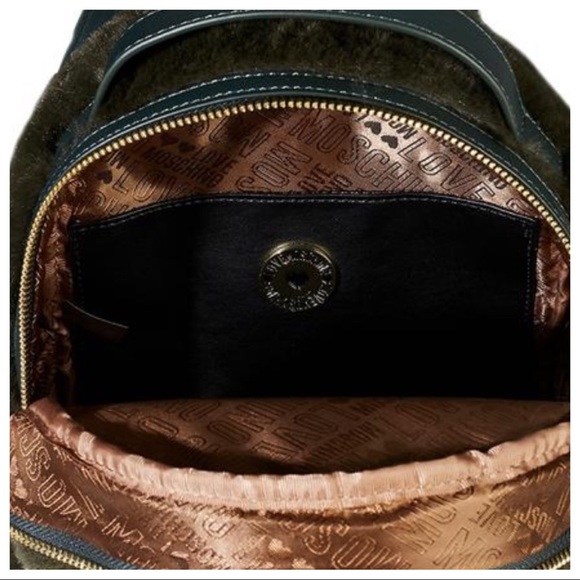 LOVE MOSCHINO FAUX FUR BACKPACK - Picture 2 of 7